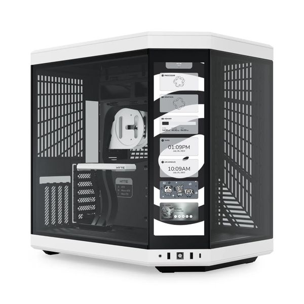 VỎ CASE HYTE Y70 - BLACK WHITE  (ATX/MID TOWER)