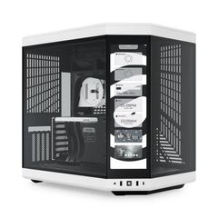 VỎ CASE HYTE Y70 - BLACK WHITE  (ATX/MID TOWER)