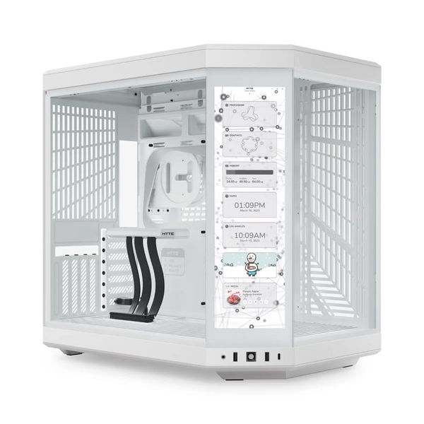 VỎ CASE HYTE Y70 -  WHITE  (ATX/MID TOWER)