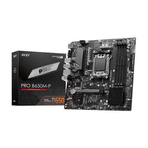 MAINBOARD MSI PRO B650M-P ( AM5 / M-ATX / DDR5 )