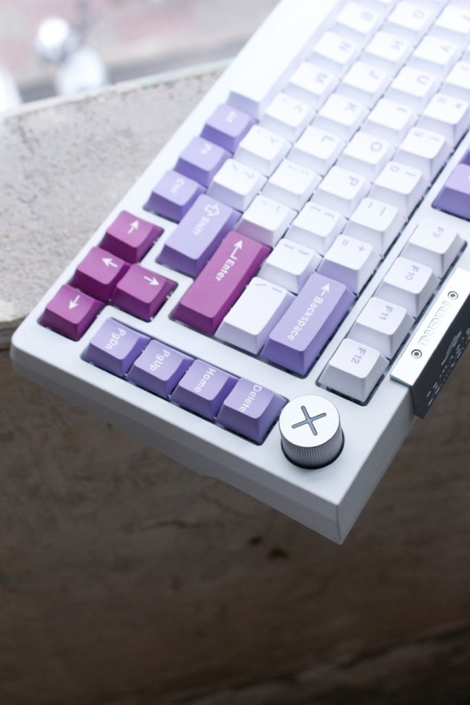 Bàn phím Darmoshark TOP 75 Tri-mode RGB White
