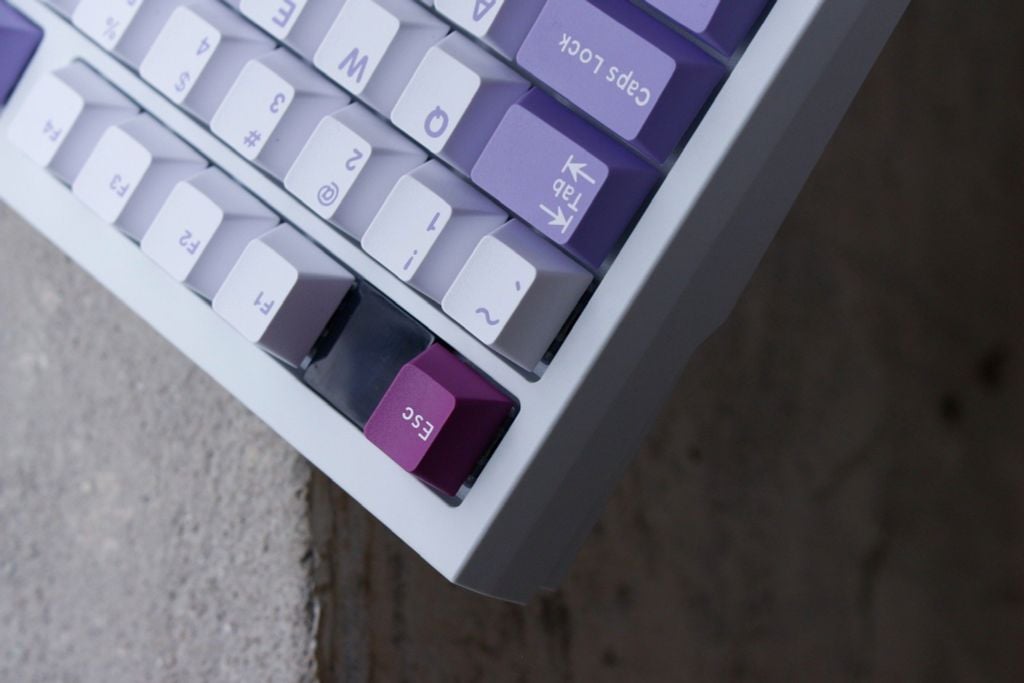 Bàn phím Darmoshark TOP 75 Tri-mode RGB White