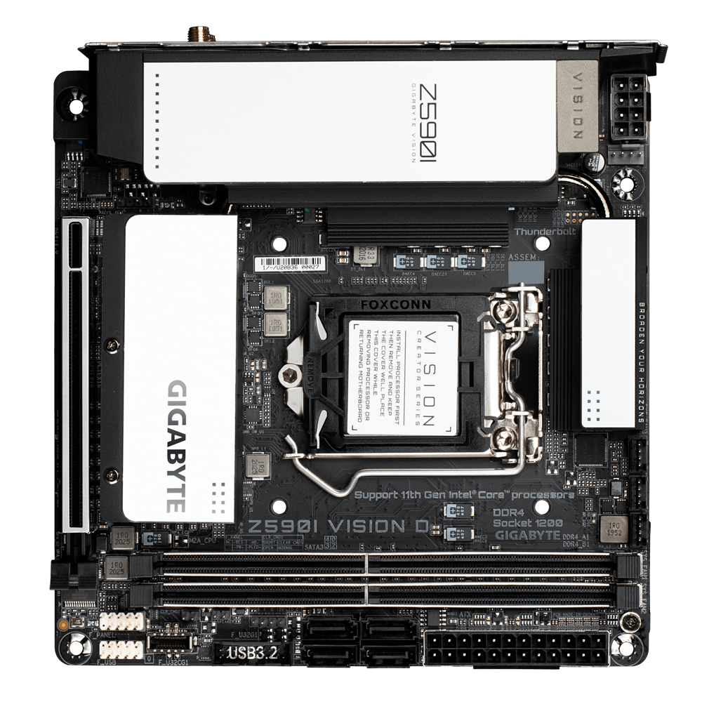 GIGABYTE Z590i VISION D Mainboard