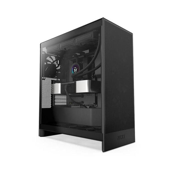 Vỏ case NZXT H7 Flow Black 2024 (Mid Tower/Màu Đen)