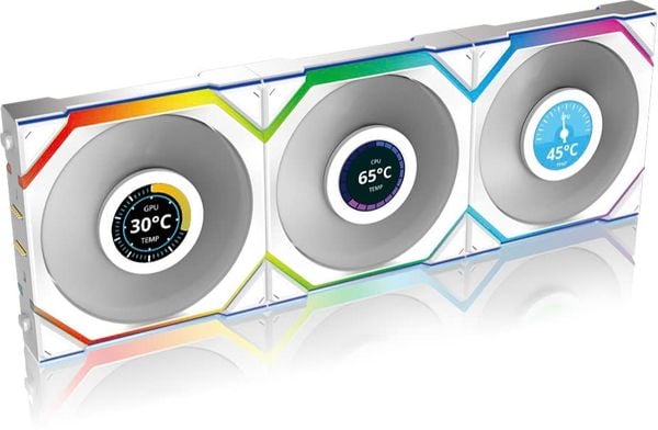 FAN Lian-Li UNI Fan SL Wireless LCD 120 Triple White