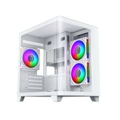 VỎ CASE XIGMATEK PANO M NANO 3GF ( Sẵn 3 fan )