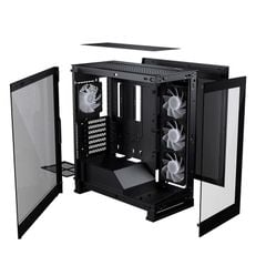 CASE PHANTEKS NV5S LED VIỀN | Sẵn 4 FAN RGB