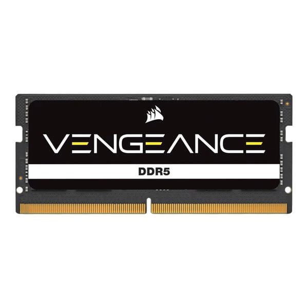 Ram Laptop Corsair 16GB | 1x16GB, DDR5, 5200MHz SODIMM, Black PCB, 1.1V