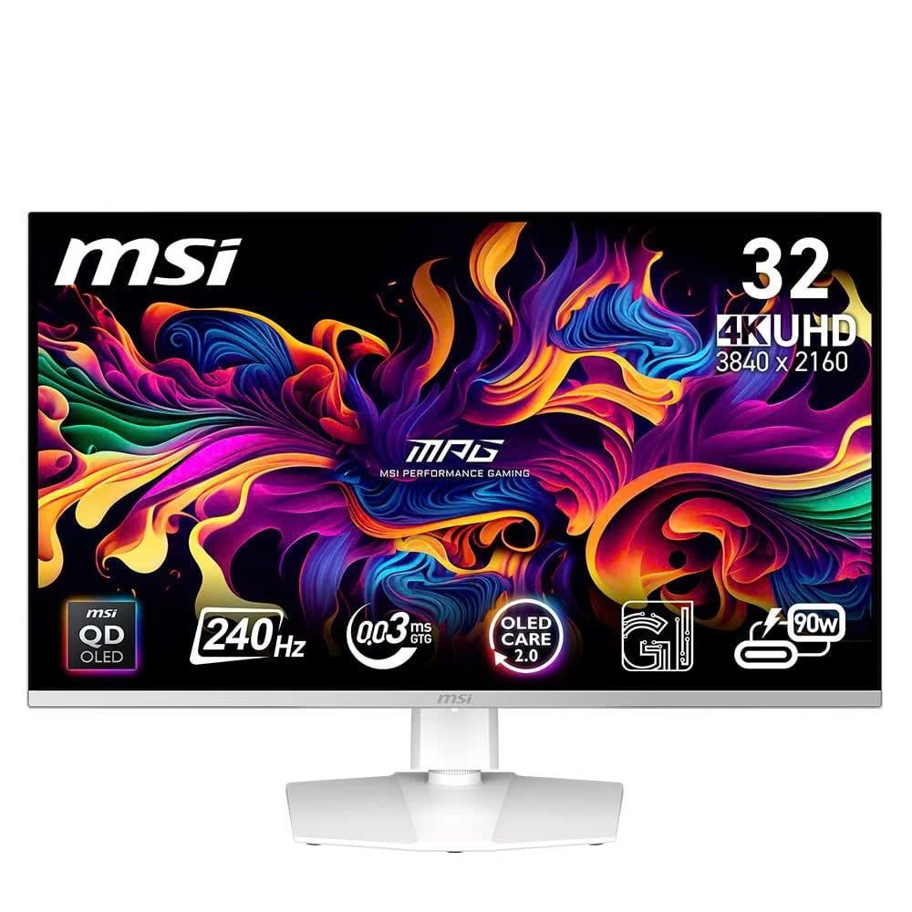 Màn Hình MSI MPG 321URX QD OLED 31.5 Inch/ UHD/ QD-OLED/ 240Hz/ 0.03 Ms