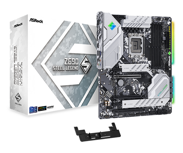 ASROCK Z690 STEEL LEGEND (Intel Z690, Socket 1700, ATX, 4 khe Ram DDR4)