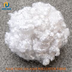 PET fiber HCNS Polyester staple fiber 15D X 32/51/64 mm