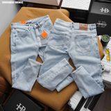  Quần jean nam Heboz form slim trơn D005 - 00002610 