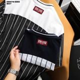  Áo thun nam Heboz baseball cổ V 2M - 00002740 
