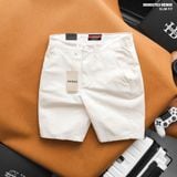  Quần short nam Heboz kaki classic 5M - 00002723 