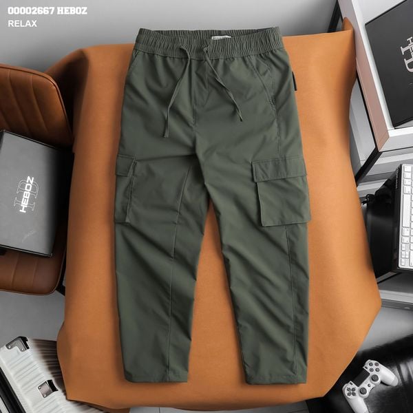  Quần gió Nam túi hộp Heboz 2M - 00002667 
