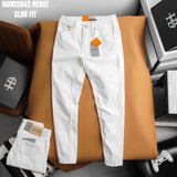  Quần jean nam Heboz dáng slim trắng D014 - 00002642 
