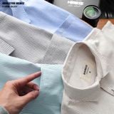  Áo sơ mi nam Heboz NT oxford boxy 4M - 00002705 