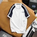  Áo thun nam Heboz raglan sọc vai 2M - 00002613 