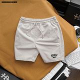  Quần short nam Heboz thun bộ hoạ tiết chìm 2M - 00002600 