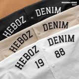  Áo sơ mi nam Heboz baseball 1988 3M - 00002684 