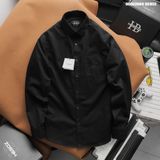  Áo sơ mi nam Heboz kaki 1T 5M - 00002669 