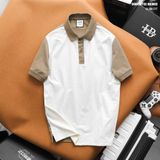  Áo polo nam Heboz hoạ tiết chìm 3M - 00002721 