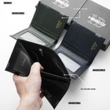  Ví da nam Heboz sọc đứng ĐEN - 00002561 