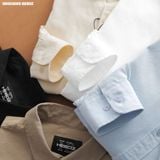  Áo sơ mi nam Heboz kaki 1T 5M - 00002669 