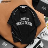  Áo thun nam Heboz wash viền 2M - 00002682 