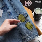  Quần short jean nam Heboz Utility S012 - 00002619 