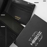  Ví da nam Heboz dáng đứng-Nâu 11 - 00002560 