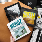  Áo thun nam Heboz print vintage 3M - 00002644 