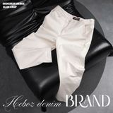  Quần kaki nam Heboz smart dáng slim crop 2M - 00002628 