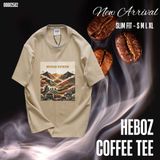  Áo thun nam Heboz Hilly coffee (Nâu Nhạt) - 00002582 