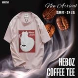  Áo thun Cat coffee Heboz (Hồng) - 00002581 