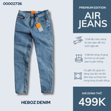  Quần jean nam Heboz air slim D039 - 00002736 