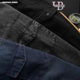  Áo sơ mi nam Heboz denim 2 túi 3M - 00002623 