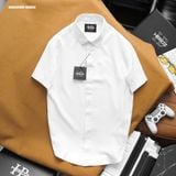  Áo sơ mi nam Heboz ngắn tay Gân chéo 3M - 00002585 