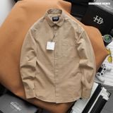  Áo sơ mi nam Heboz kaki 1T 5M - 00002669 