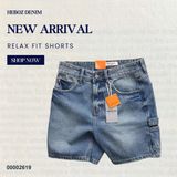  Quần short jean nam Heboz Utility S012 - 00002619 