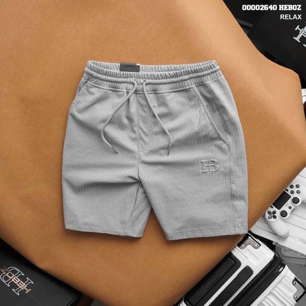  Quần thun nam Heboz bộ dập nổi 3M - 00002640 