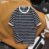 Áo thun nam Heboz sọc cotton 3M - 00002380 