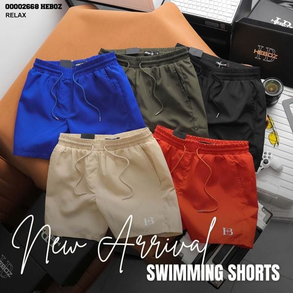  Quần short bơi Nam Heboz color 5M - 00002668 