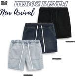  Quần short jean Nam Heboz lưng thun 017 - 00002665 