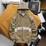  Áo hoodie nam Heboz chữ hiệu ứng 3M - 00002268 