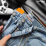  Quần jean nam Heboz air slim D038 - 00002735 