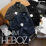  Áo sơ mi nam Heboz denim 2 túi 3M - 00002623 