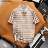  Áo polo nam Heboz cotton stripped 3M - 00002708 
