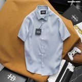  Áo sơ mi nam Heboz ngắn tay Gân chéo 3M - 00002585 