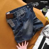  Quần short jean nam Heboz Utility S011 - 00002618 